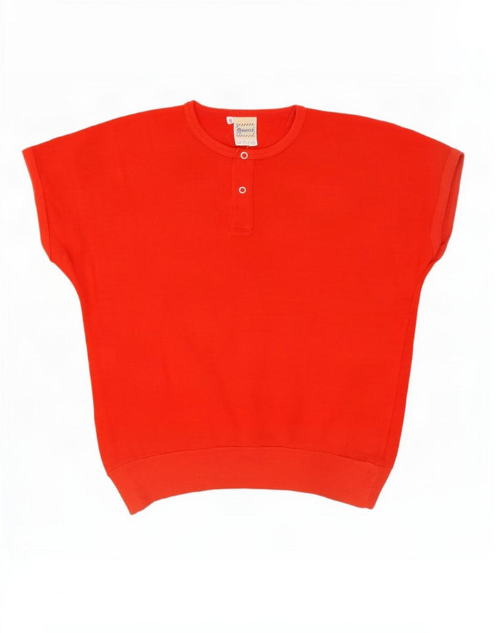 Tricou Fiorucci pentru femei Top UK 10 Small Red Bumbac