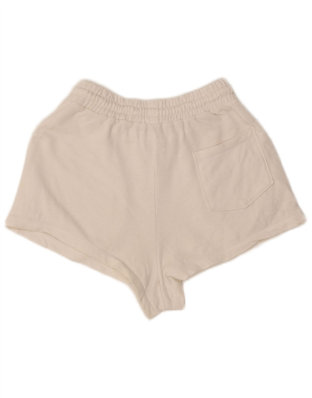 Pantaloni obișnuiți pentru femei Zara UK 8, bumbac alb mic