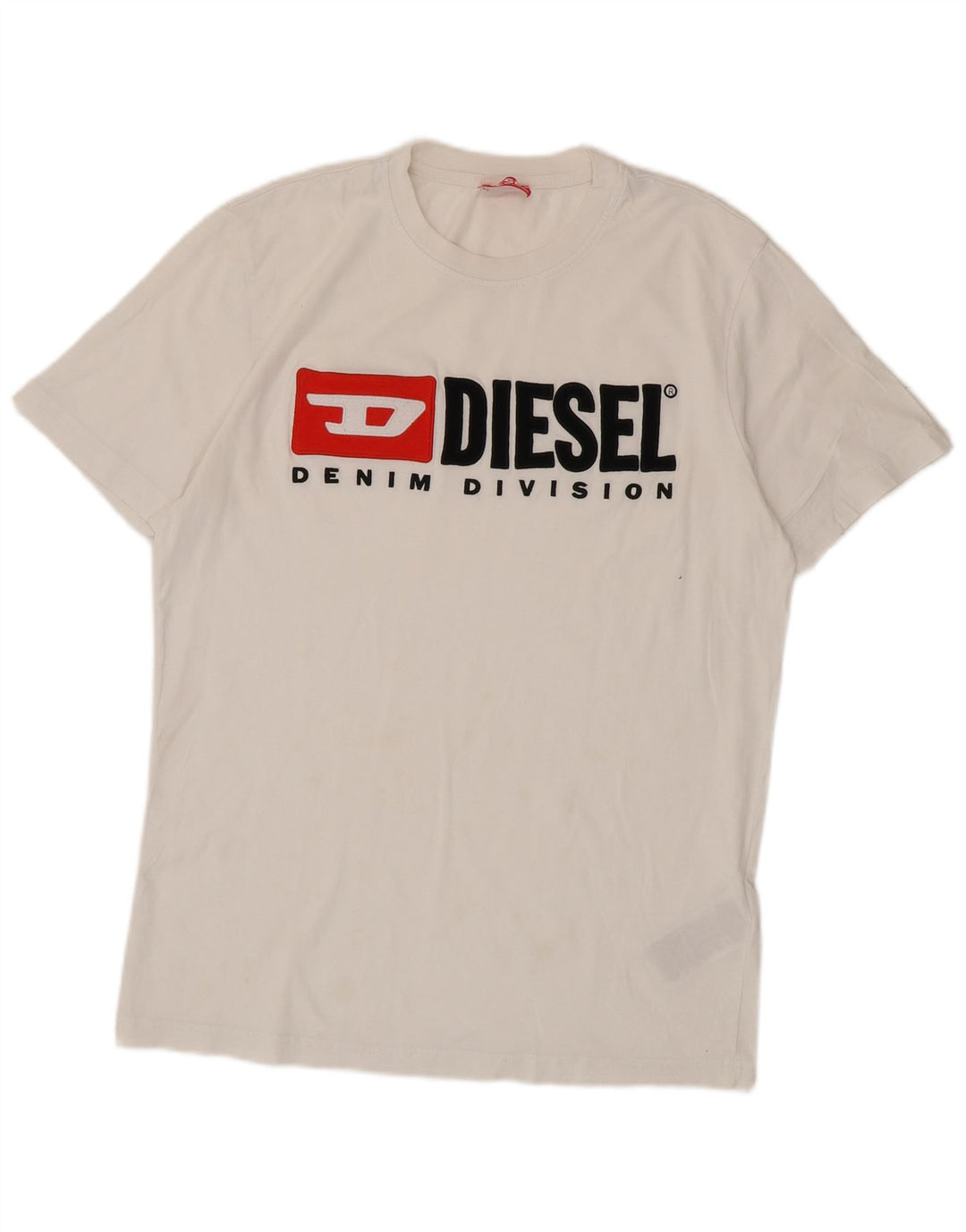 Tricou grafic pentru bărbați Diesel Top XL Bumbac alb