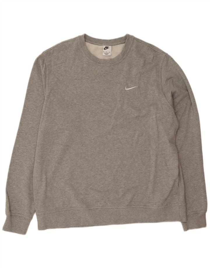 Pulover Nike pentru bărbați, 2XL, bumbac gri