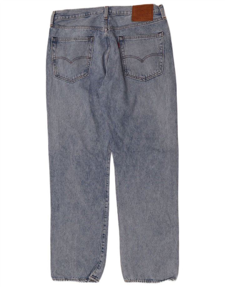 Blugi drepti pentru bărbați Levi's W34 L32 Bumbac albastru