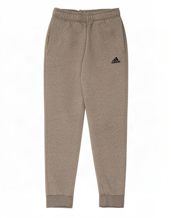 Pantaloni de trening pentru bărbați Adidas Pantaloni de jogging, bumbac cu pete gri mici