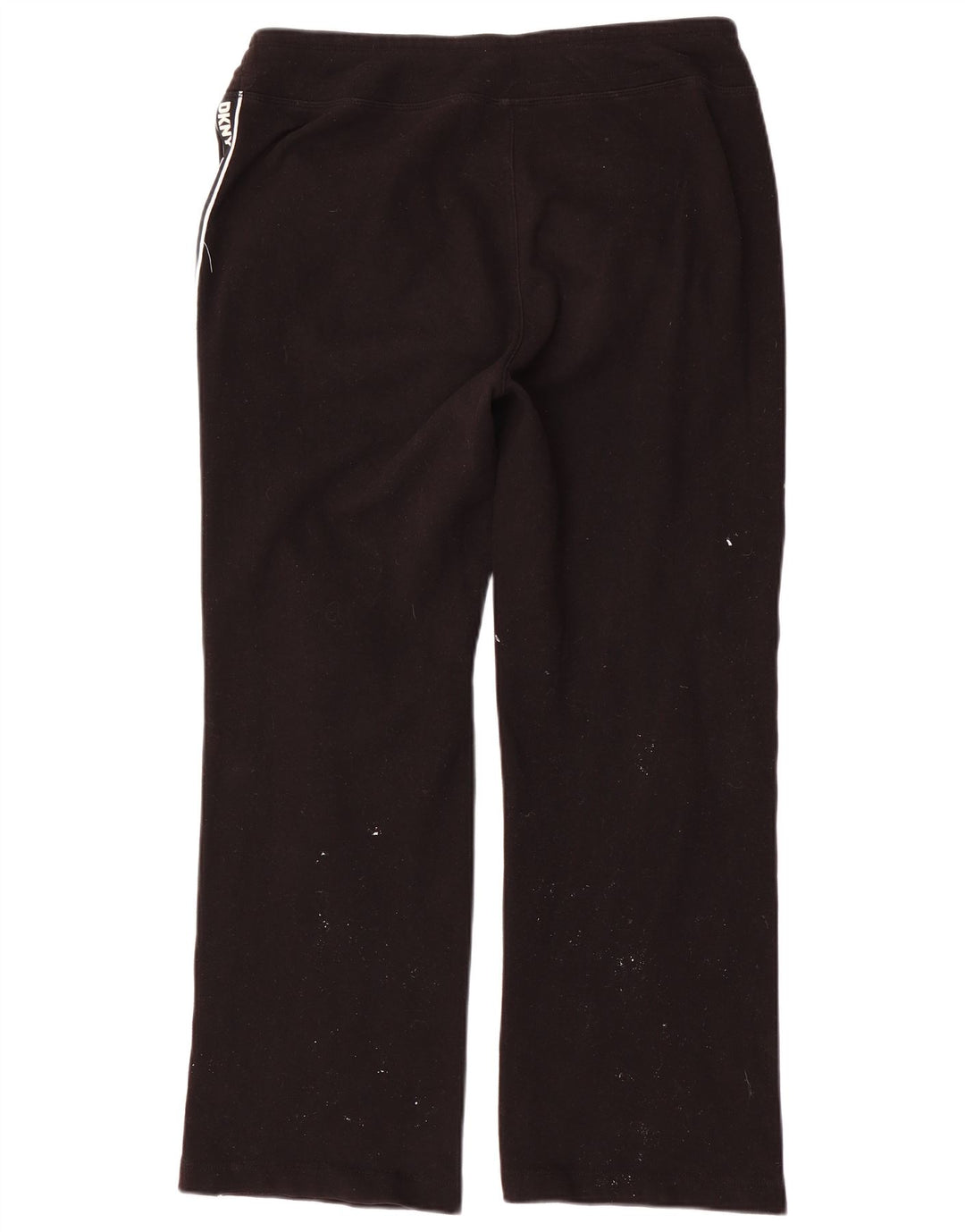 Dkny Pantaloni de trening grafic pentru femei UK 14 Bumbac mediu negru