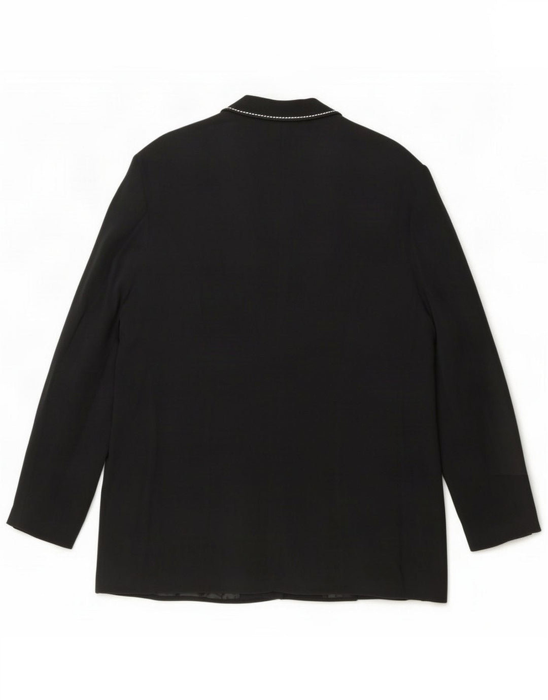 Marks & Spencer jachetă cu 3 nasturi pentru femei Marea Britanie 22 3XL Viscoză neagră