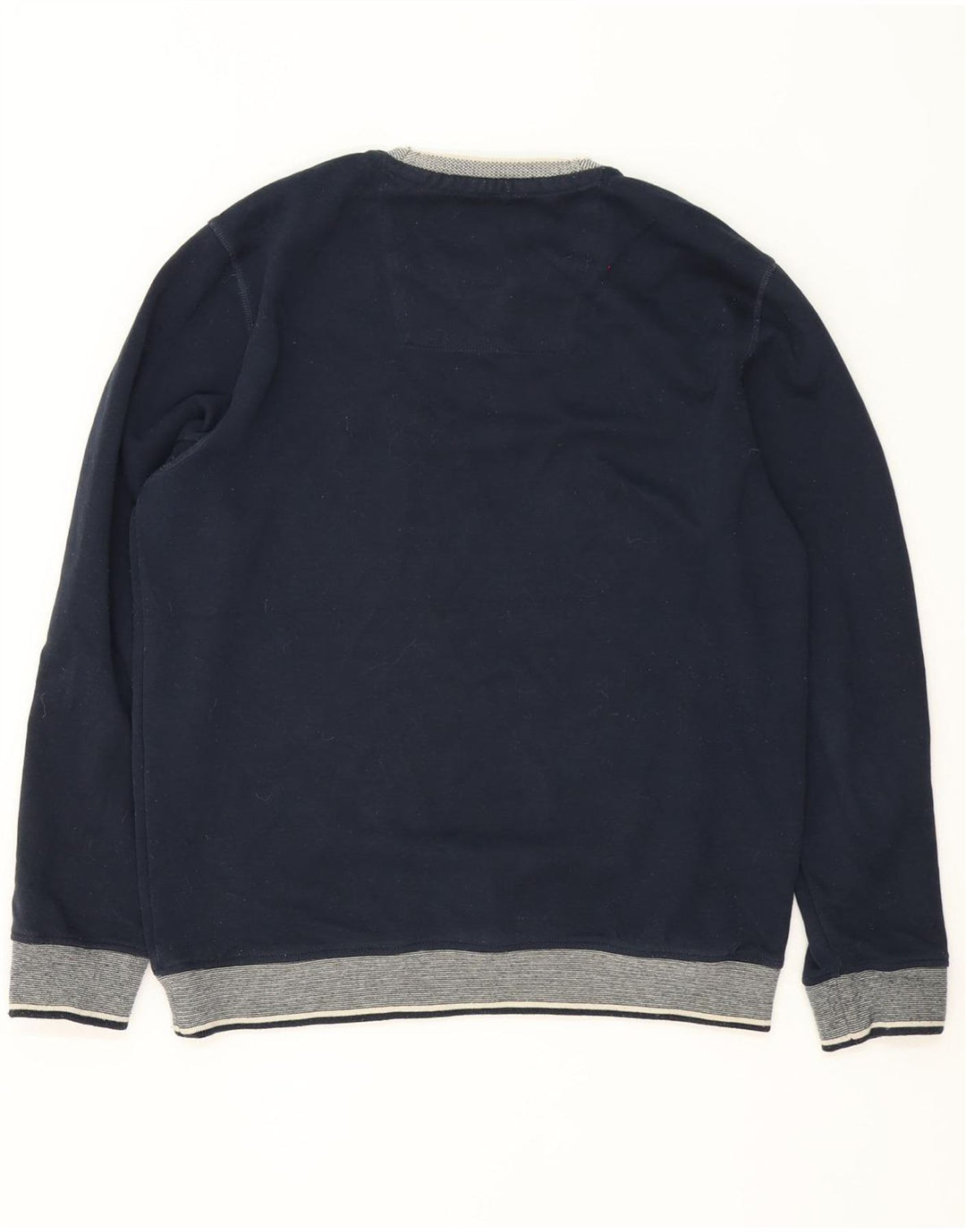 Crew Clothing Hanorac pentru bărbați Pulover mare albastru bleumarin Poliester bloc de culoare