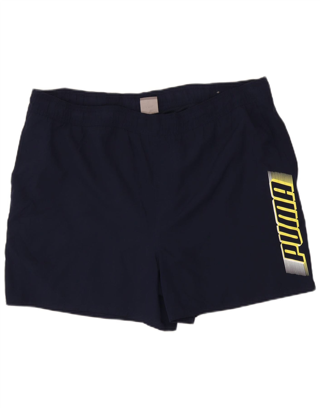 Pantaloni scurți sport grafic Puma pentru bărbați XL, poliester bleumarin