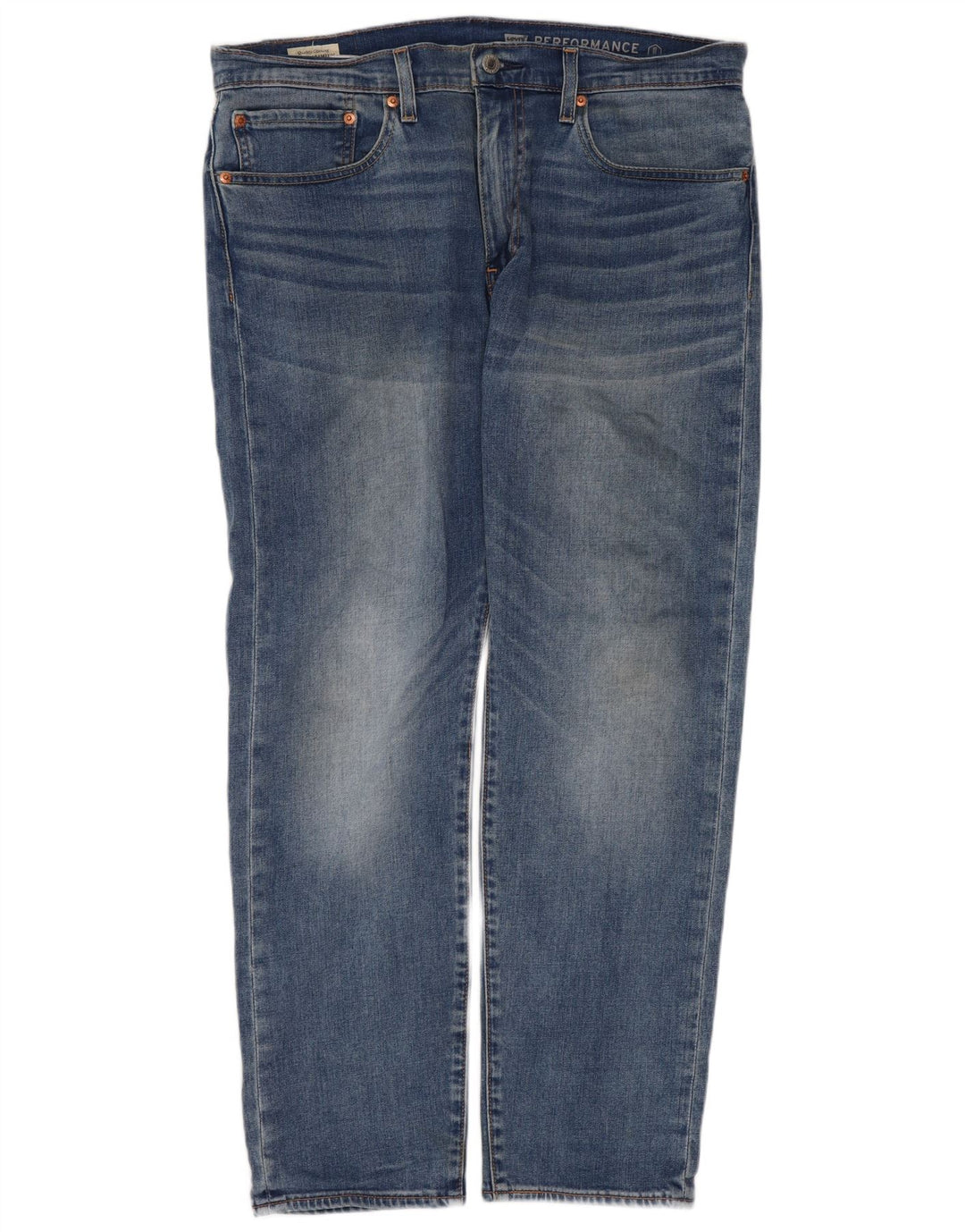Blugi drepti pentru bărbați Levi's 502 W34 L30 Bumbac albastru