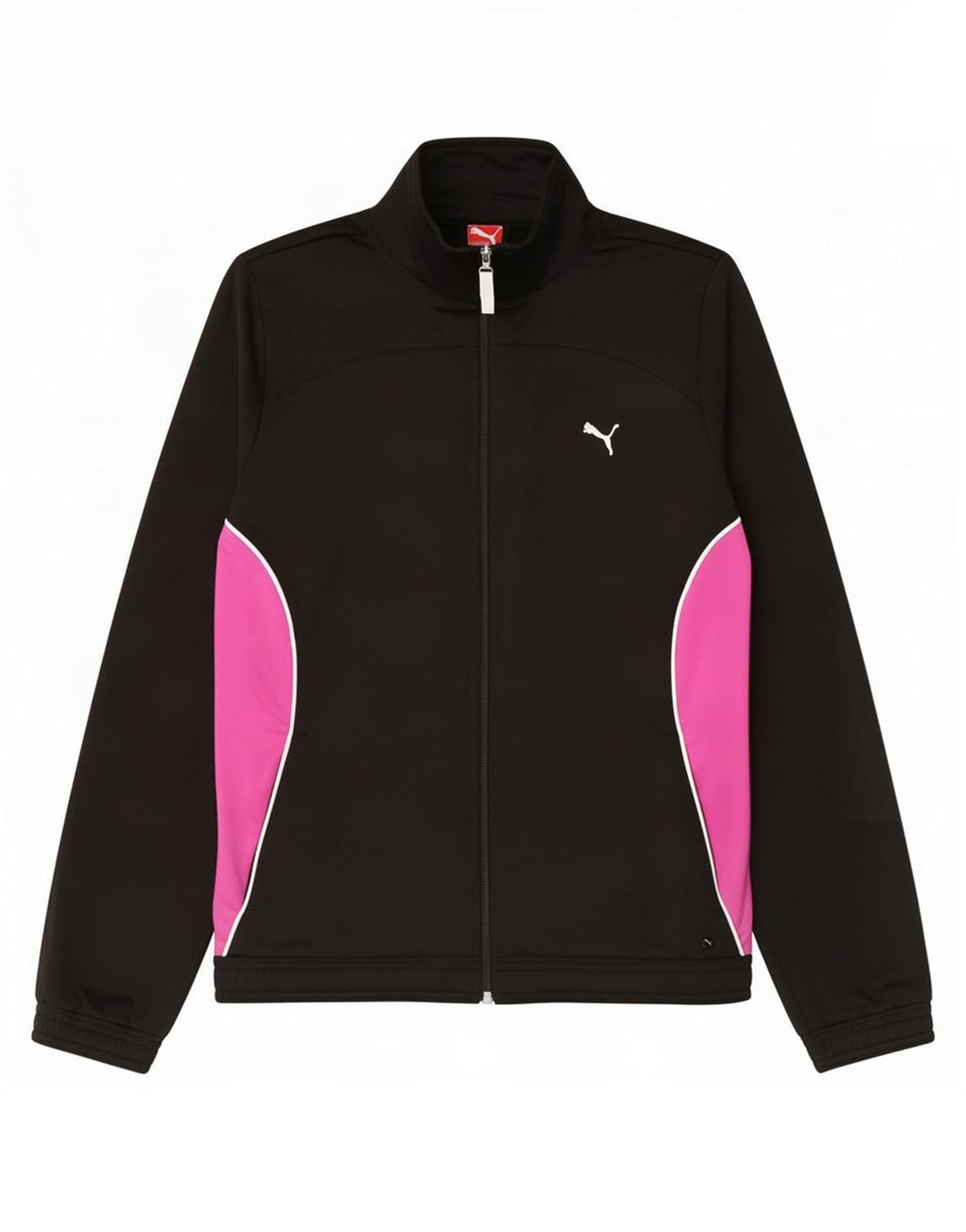 Jachetă de trening Puma pentru femei UK 14, mare, negru, poliester color bloc