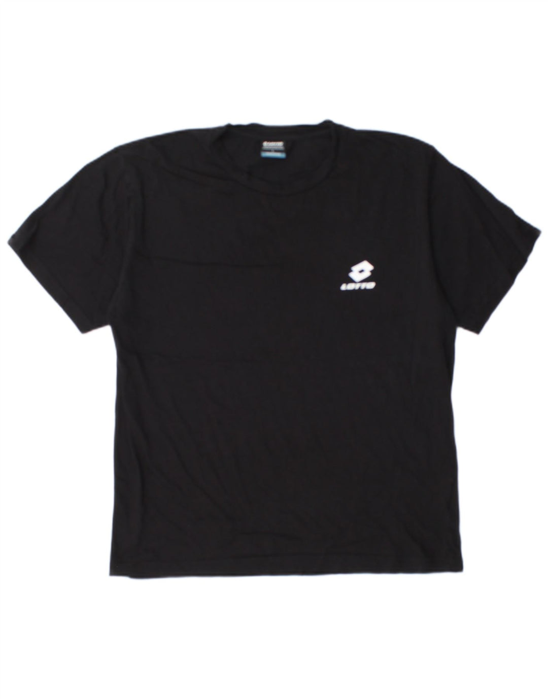 Tricou Bărbați Lotto Top Mare Bumbac Negru