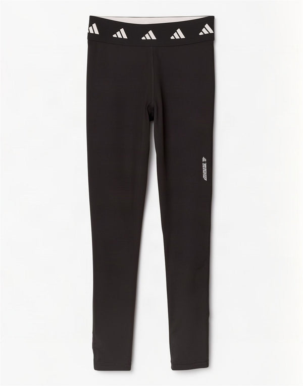 Leggings Adidas Aeroready Graphic pentru femei UK 8/10 Small Black