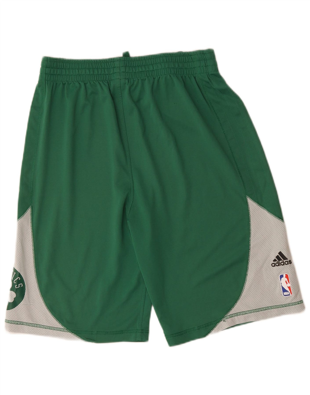 Pantaloni scurți sport Celtics Adidas pentru bărbați, verde mediu, poliester color bloc