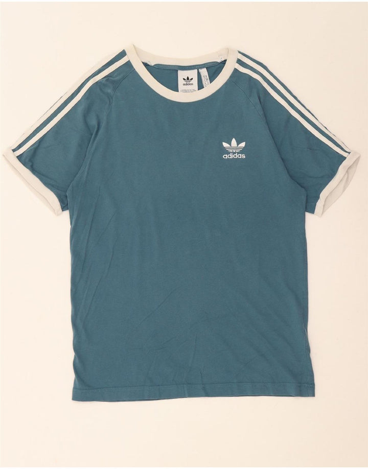 Tricou pentru bărbați ADIDAS Top Medium Blue Bumbac