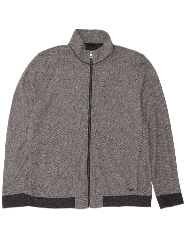 Jachetă de trening pentru bărbați Hugo Boss, 3XL, bumbac bleumarin
