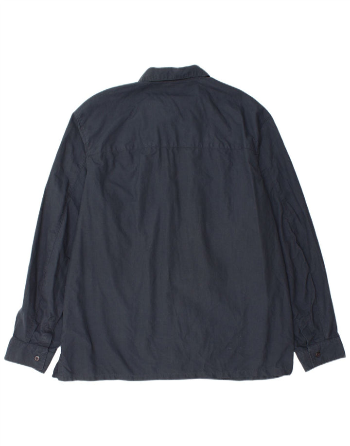 Cămașă pentru bărbați LEVI'S XL Bumbac bleumarin