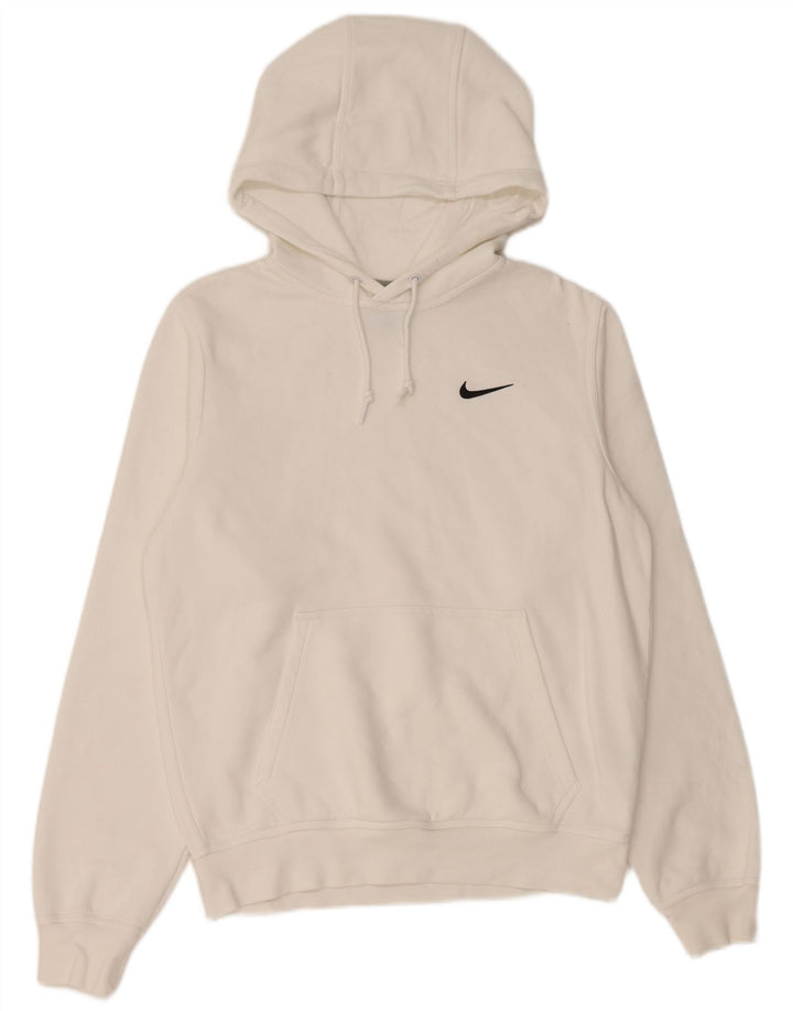 Pulover Nike pentru bărbați, mic, alb, din bumbac