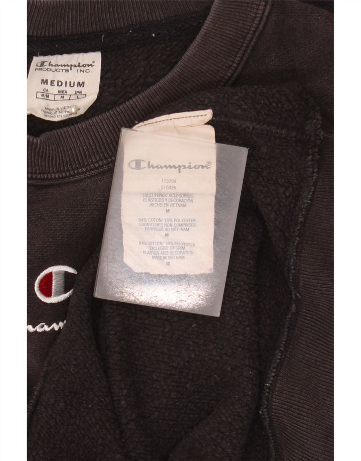 Pulover pentru bărbați Champion, bumbac mediu negru