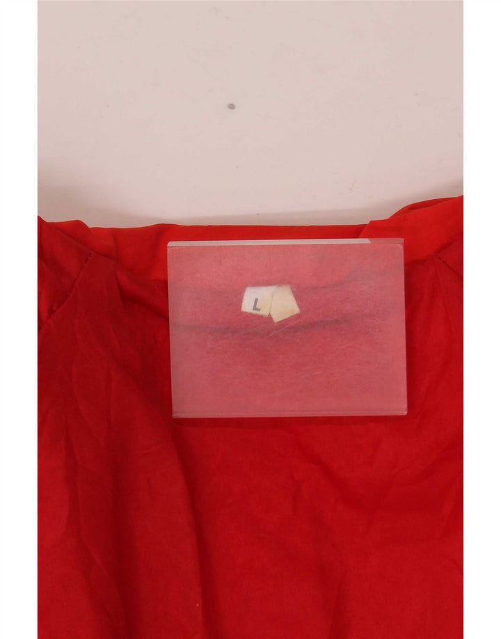Trenci supradimensionat pentru femei Vintage UK 16 Large Red