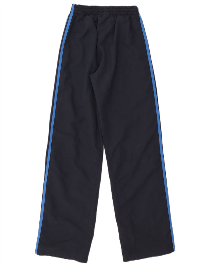 Pantaloni de trening Adidas pentru băieți 13-14 ani poliester bleumarin
