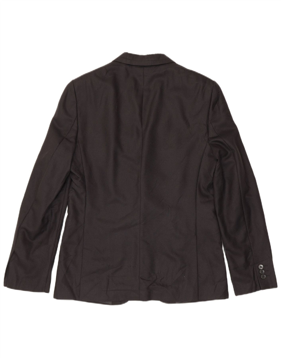 Blazer pentru bărbați Zara cu 2 nasturi EU 50 Medium Black Pinstripe