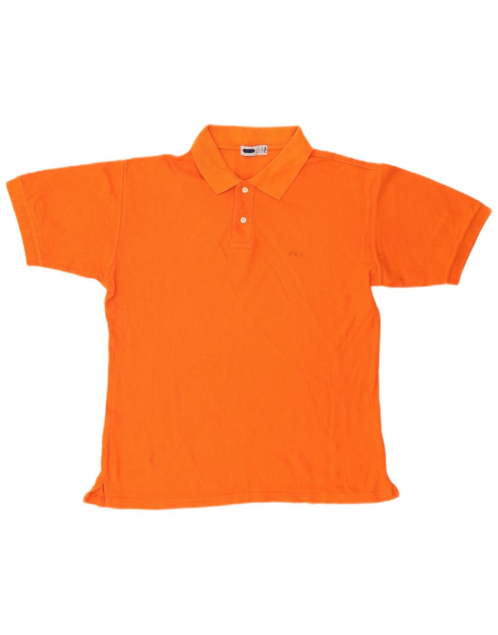 Tricou Polo Fila Bărbați IT 50 Bumbac portocaliu mediu