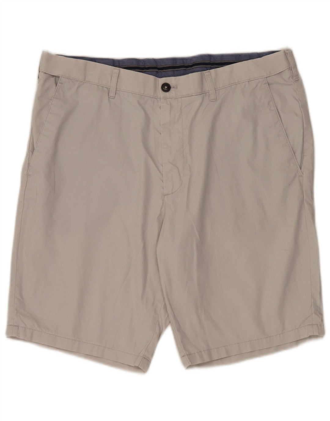 Pantaloni scurți chino pentru bărbați Marks & Spencer W36, bumbac gri mare