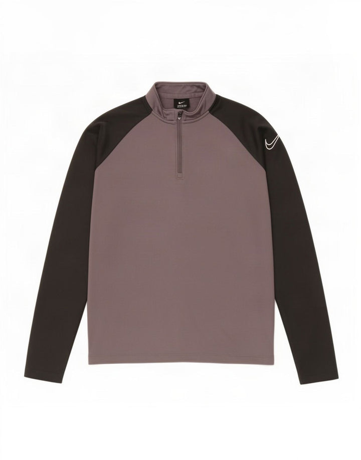 Trening pentru băieți Dri Fit Graphic Pulover Top 12-13 ani mare gri