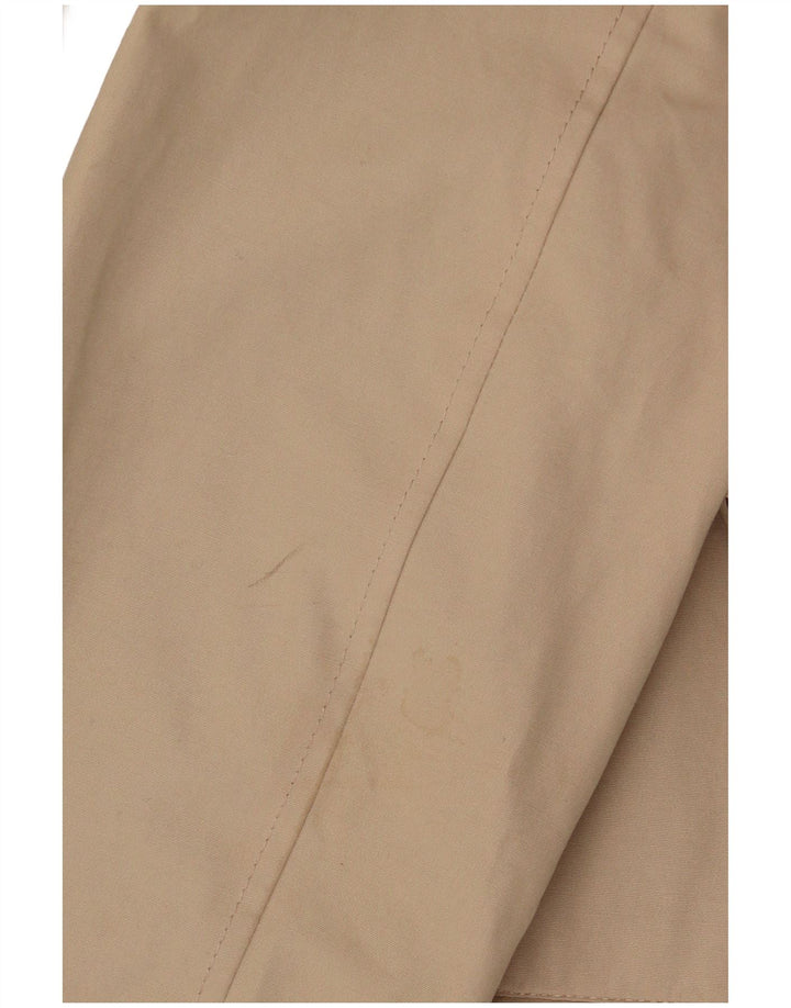 Crew Clothing Palton pentru femei UK 12 Medium Beige Bumbac