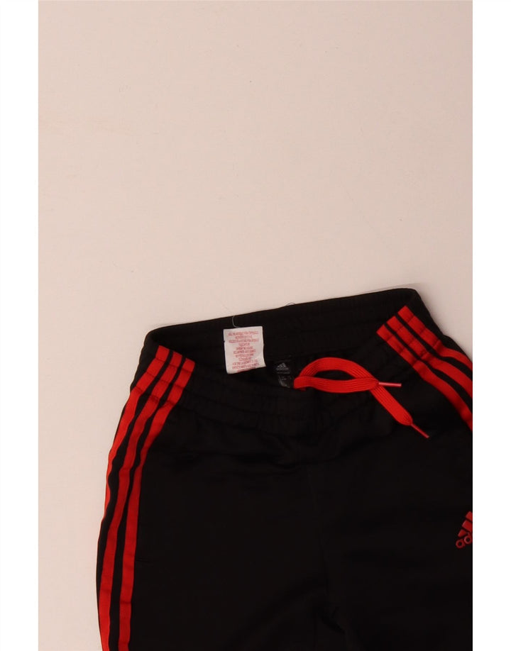 Pantaloni de trening ADIDAS Aeroready pentru baieti 9-10 ani poliester negru