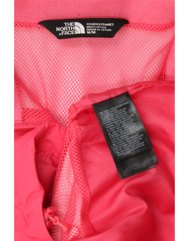 THE NORTH FACE Jachetă de ploaie cu glugă pentru femei UK 14 Medium Pink Nylon