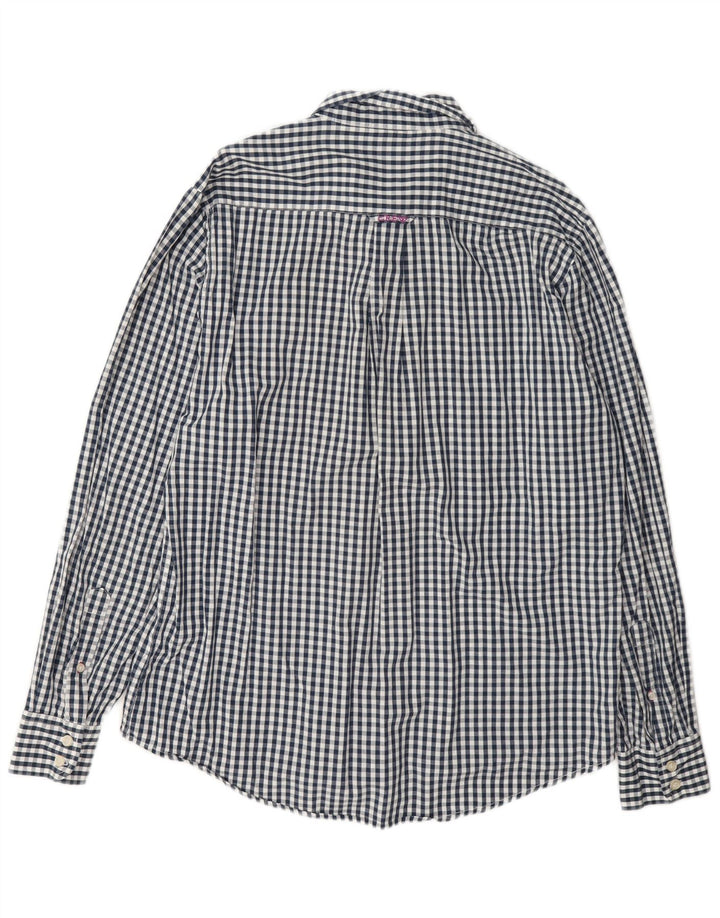 Crew Clothing Cămașă clasică pentru bărbați, mare, albastru, bumbac