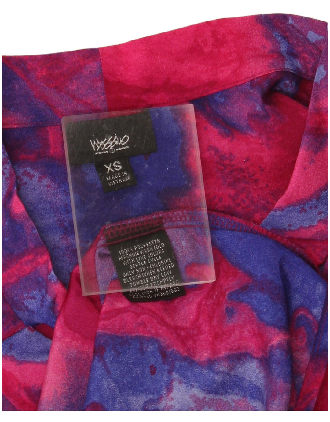 Bluză cămașă cu paragate supradimensionate pentru femei MOSSIMO UK 6 XS multicoloră