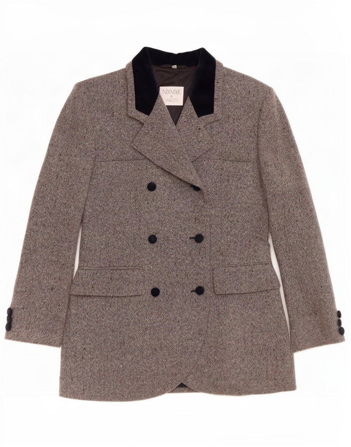 Jachetă blazer pentru femei Nixmar By Lancetti IT 46 mare, gri cu pete