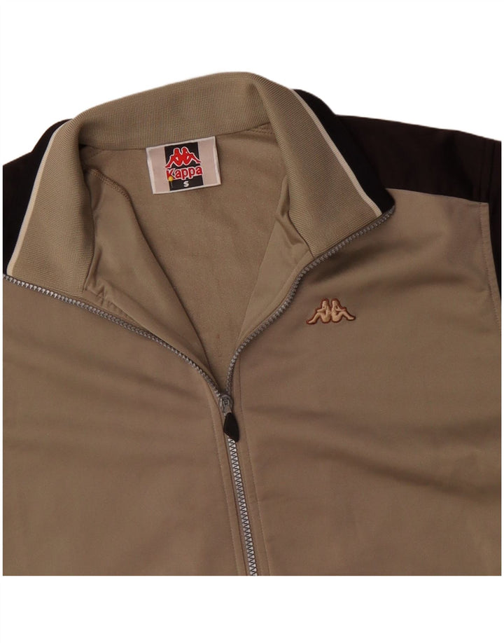 Jachetă de trening pentru bărbați Kappa, Bej, Poliester Colorblock