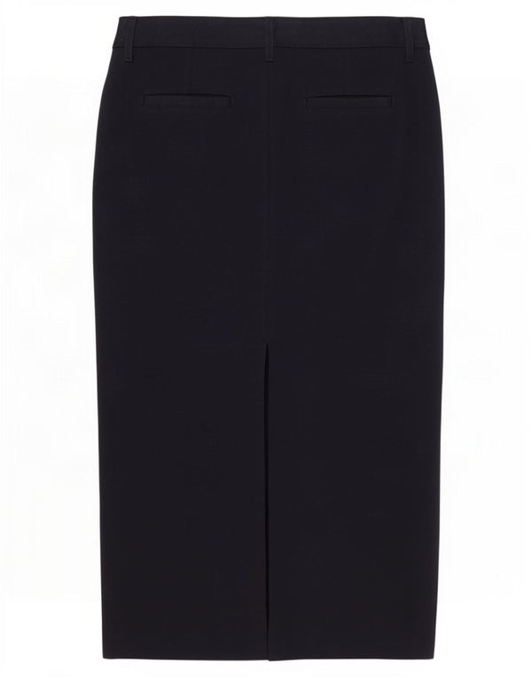 Fusta Creion Maxi pentru Damă Zara Mică W26 Acetat Bleumarin