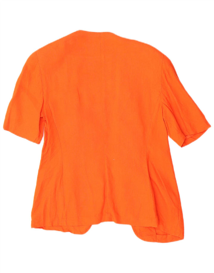 Genny Womens Set 2 Piese US 10 Large Orange Linen