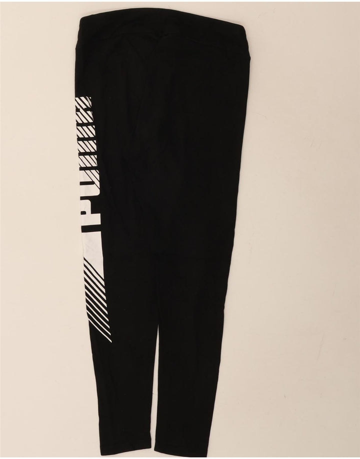 Leggings grafic Puma pentru femei UK 12 Medium Black