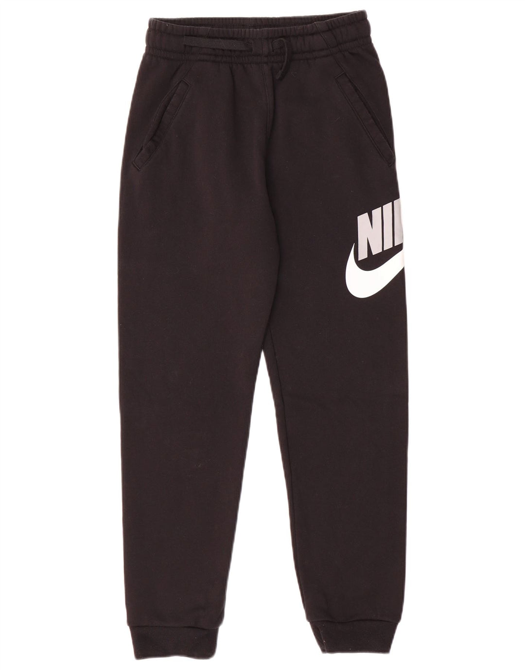 Pantaloni de trening grafic pentru băieți NIKE Pantaloni de jogging 12-13 ani mare negru