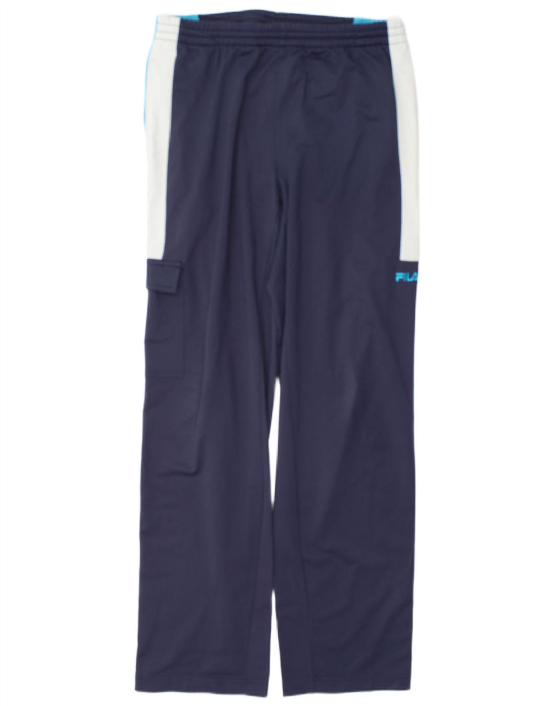 Pantaloni de trening Fila pentru bărbați IT 50 Medium Bleumarin Poliester Colorblock