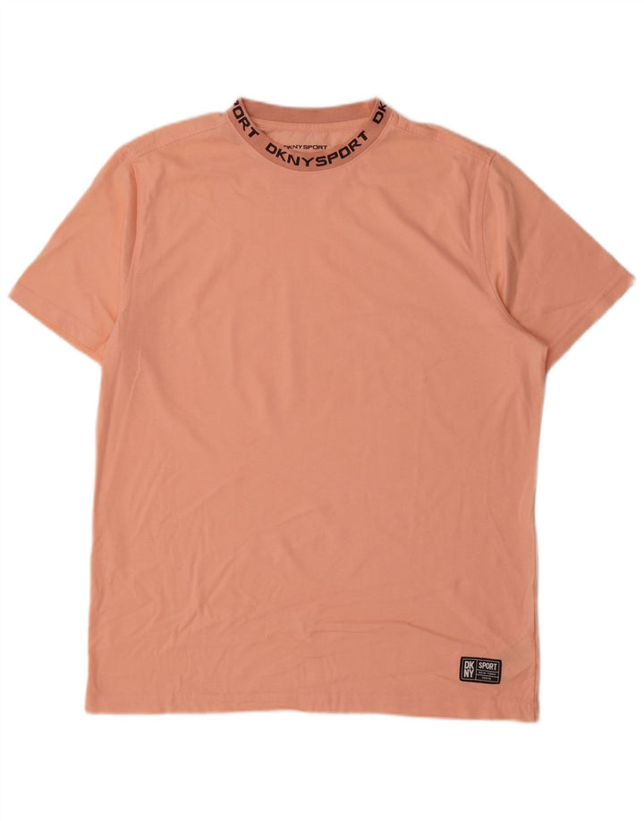 Tricou grafic pentru bărbați Dkny Top mare bumbac roz