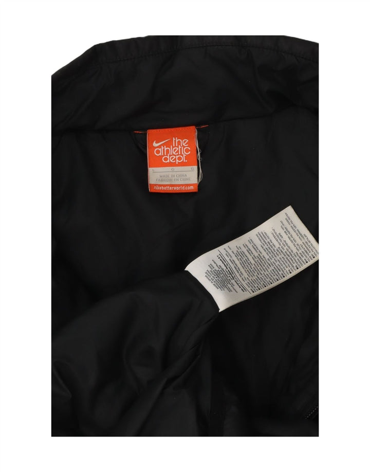 Jachetă căptușită pentru bărbați Nike UK 40, mare, negru, poliester