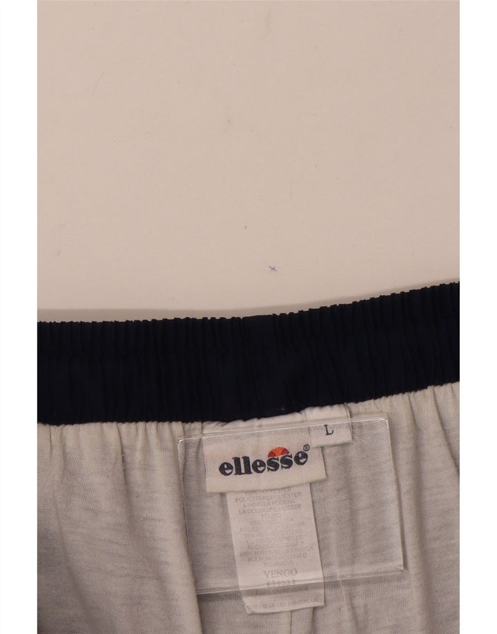 Pantaloni de trening pentru bărbați ELLESSE Poliester mari bleumarin
