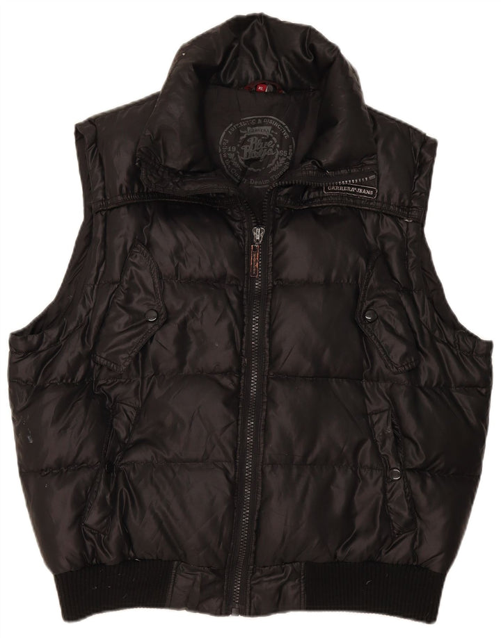 Gilet căptușit pentru bărbați Carrera UK 42 XL Poliester negru