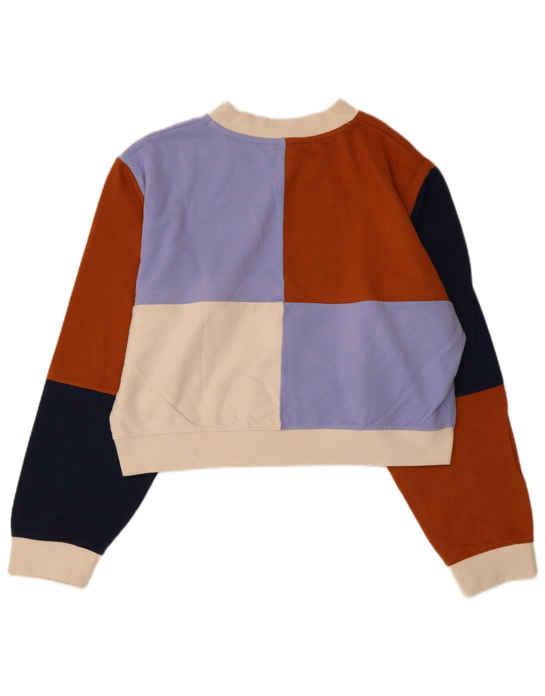 French Connection Pulover crop pentru femei UK 14 Medium Multicolor