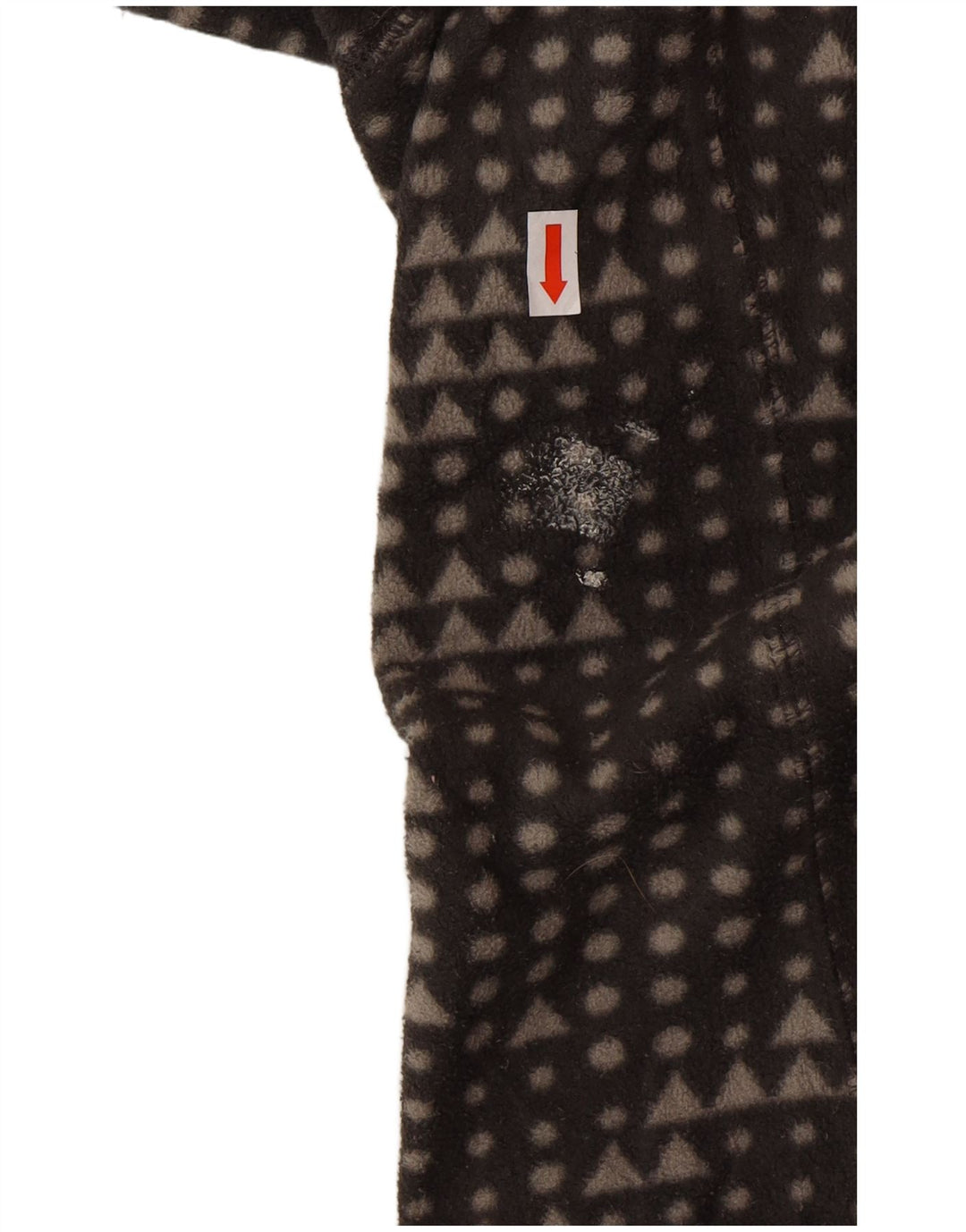 Jachetă fleece pentru femei Eddie Bauer UK 14 Medium Gri Geometric Poliester