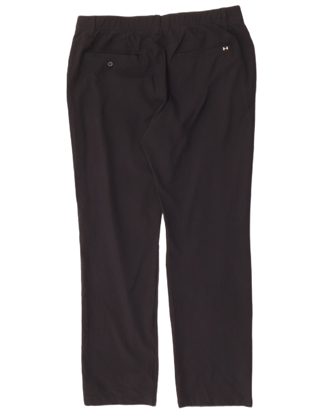 Pantaloni chino drepti pentru bărbați UNDER ARMOUR L38 L32 Poliester negru