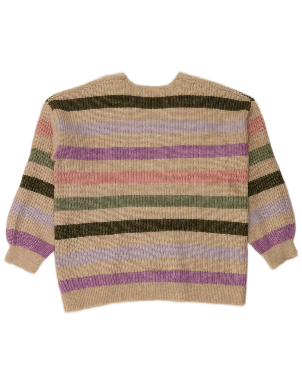 Pulover pentru femei Marks & Spencer cu decolteu în V UK 16 mare, multicolor