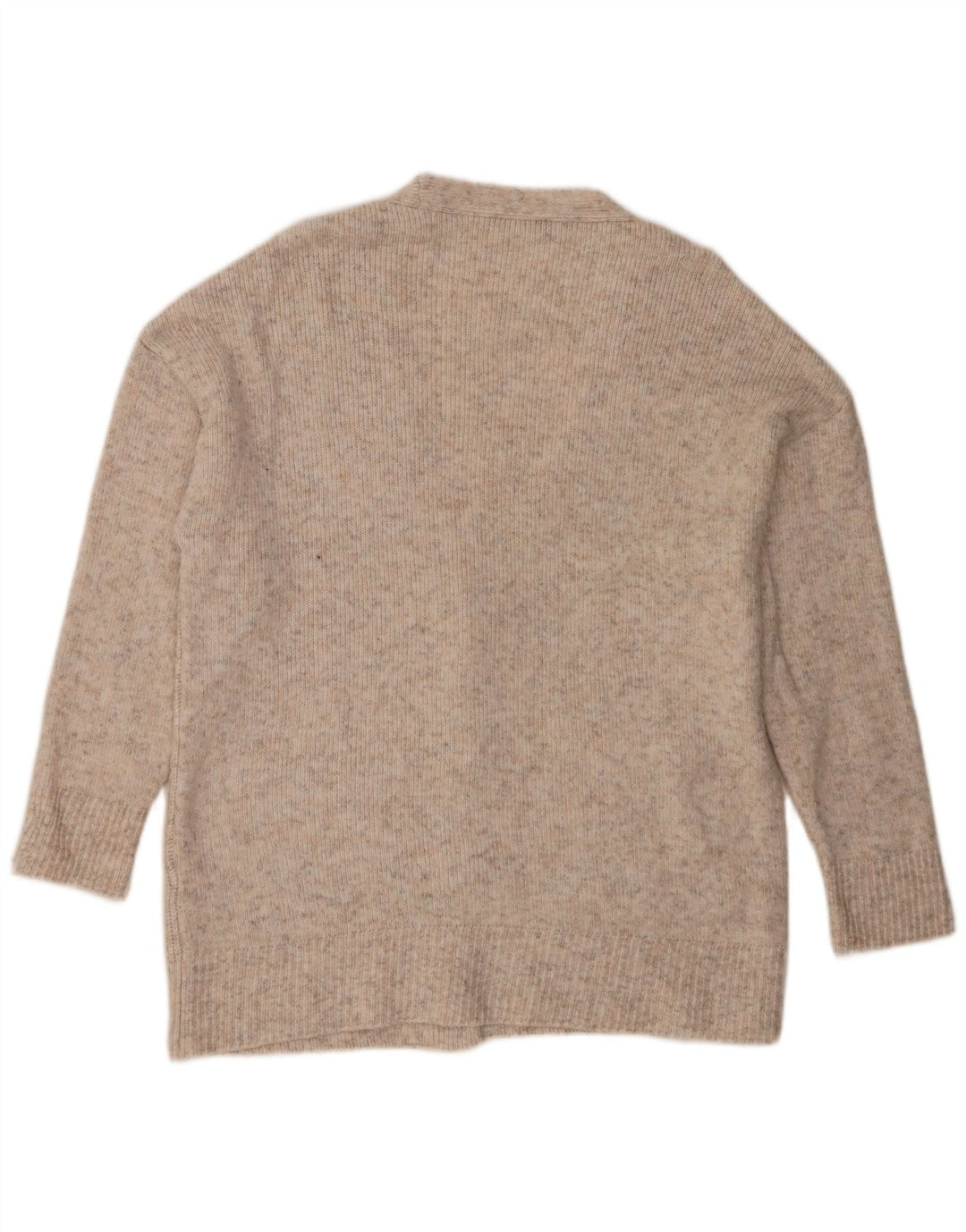 Pulover cardigan supradimensionat pentru femei Marks & Spencer UK 16 mare bej