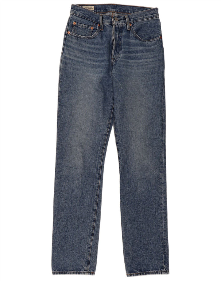 Blugi drepti 501 pentru femei Levi's W26 L32 Bumbac albastru