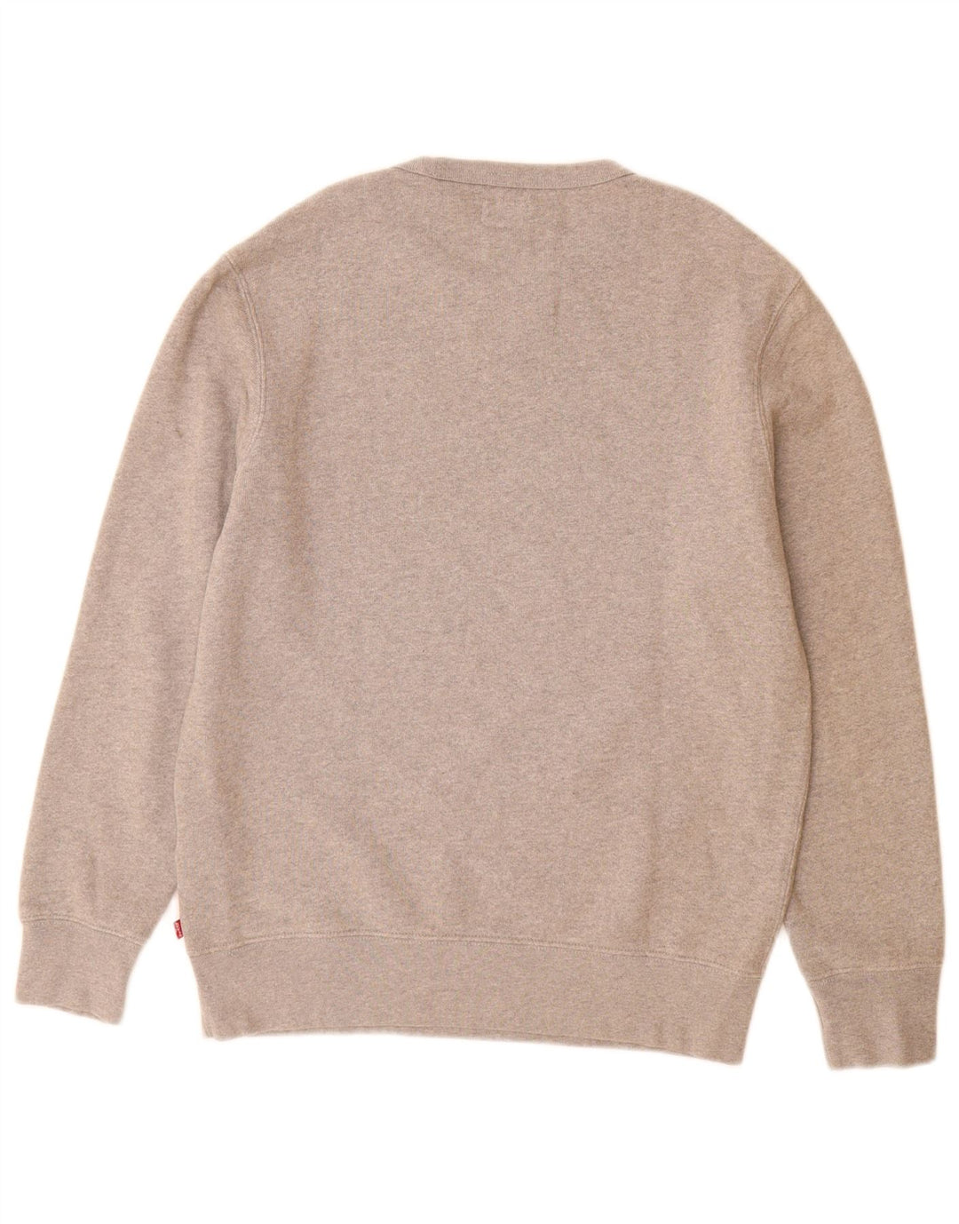 Levi's Pulover grafic pentru bărbați, bumbac mic, gri