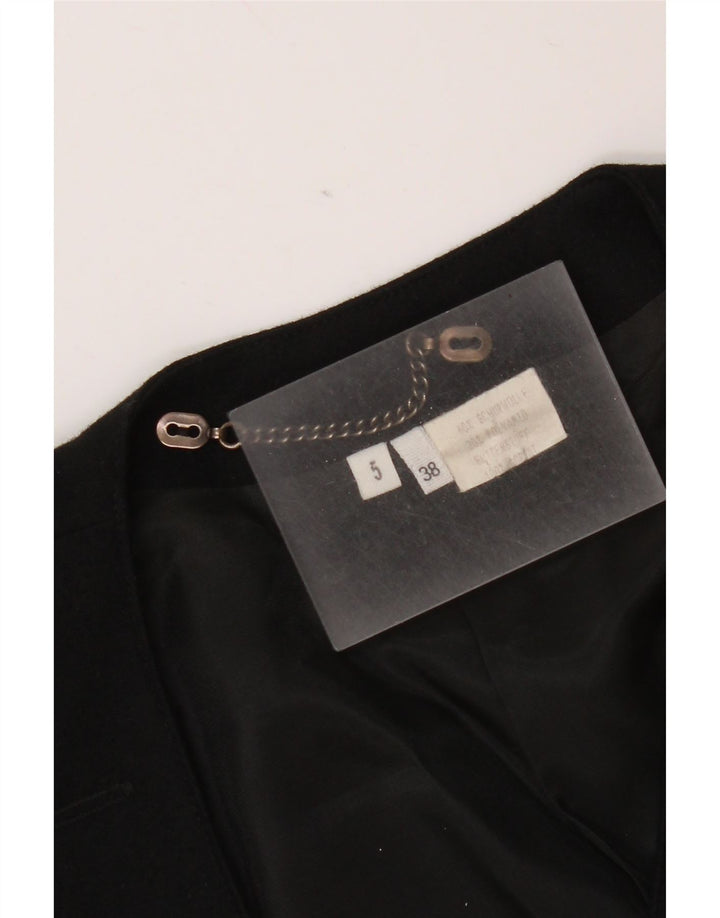 Jachetă Bolero Vintage Crop Graphic 3/4 pentru femei EU 38 Medium Black